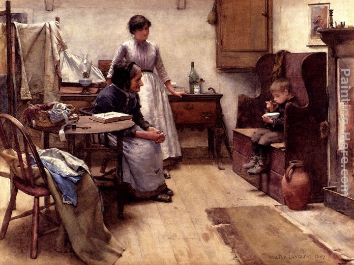 Walter Langley The Orphan